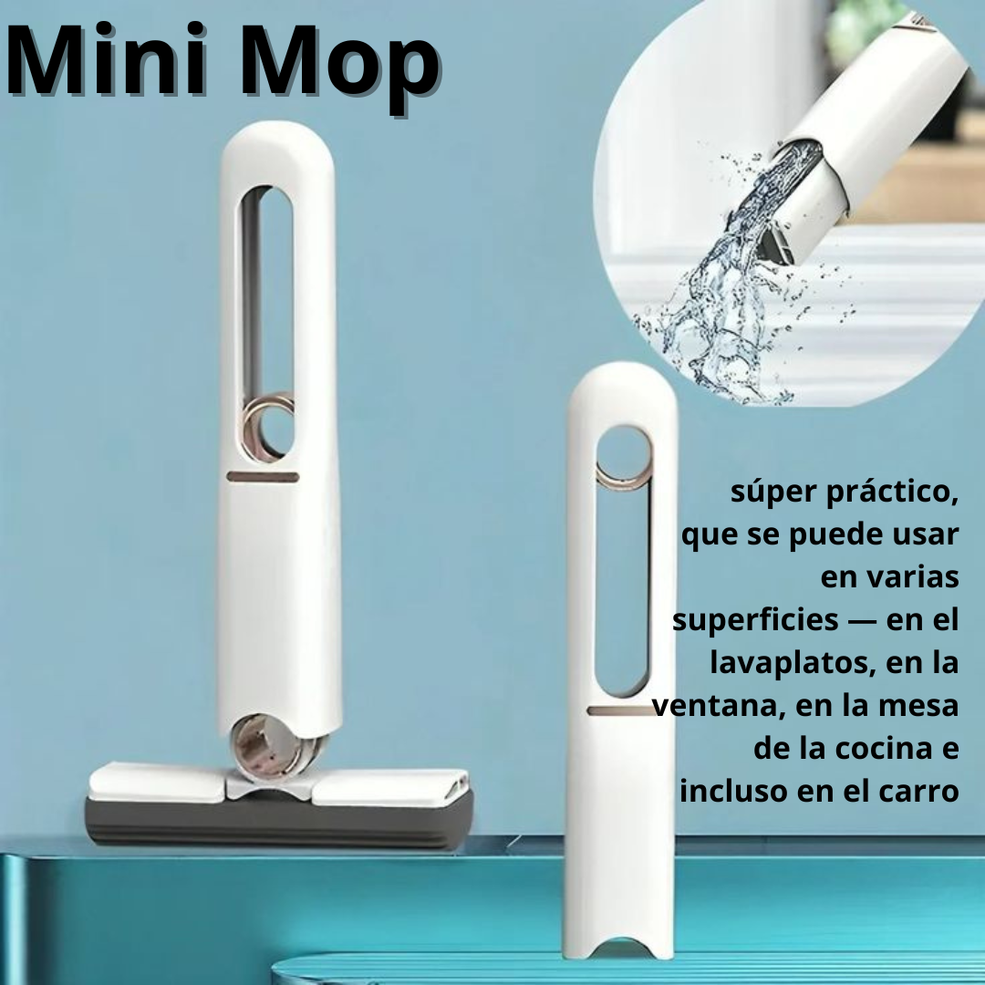 Mini Trapeador Portatil Trapero Limpiado